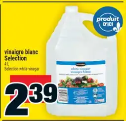 Super C vinaigre blanc Selection | Selection white vinegar offer