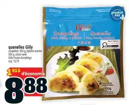 Super C quenelles Gilly | Gilly frozen dumplings offer