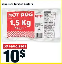 Super C saucisses fumées Lesters offer