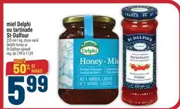 Marché Adonis miel Delphi ou tartinade St-Dalfour | Delphi honey or St-Dalfour spread offer