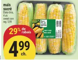 Marché Adonis maïs sucré | sweet corn offer