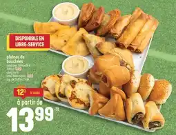 Marché Adonis plateau de bouchées | small bites platter Halal offer