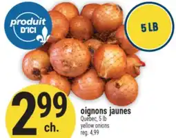 Marché Adonis oignons jaunes | yellow onions offer