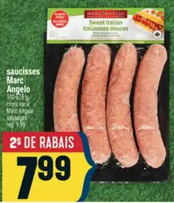 Marché Adonis saucisses Marc Angelo | sausages offer