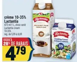 Marché Adonis crème 10-35% Lactantia | Lactantia cream offer