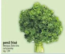 Marché Adonis persil frisé | curly parsley offer