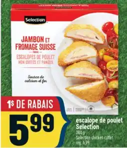 Marché Adonis escalope de poulet Selection | Selection chicken cutlet offer