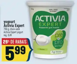 Marché Adonis YOGOURT ACTIVIA EXPERT | ACTIVIA EXPERT YOGURT offer
