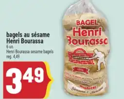 Marché Adonis bagels au sésame Henri Bourassa | Henri Bourassa sesame bagels offer