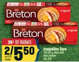 Marché Adonis craquelins Dare | Dare crackers offer