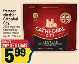 Marché Adonis fromage cheddar Cathedral City | Cathedral City cheddar cheese offer