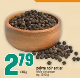 Marché Adonis poivre noir entier | whole black pepper offer