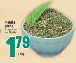 Marché Adonis MENTHE SÈCHE | DRY SPEARMINT offer