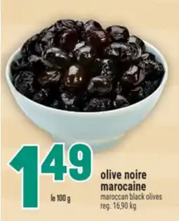 Marché Adonis OLIVE NOIRE MAROCAINE | MAROCCAN BLACK OLIVES offer