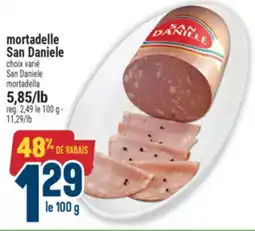 Marché Adonis MORTADELLE SAN DANIELE | SAN DANIELE MORTADELLA offer