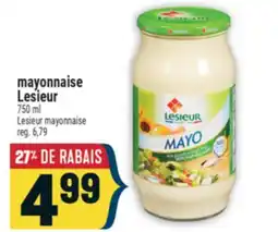 Marché Adonis mayonnaise Lesieur | Lesieur mayonnaise offer