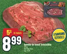 Marché Adonis bavette de bœuf Irrésistible | beef flap meat offer