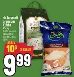 Marché Adonis riz basmati premium Kubba | Kubba premium basmati rice offer