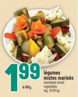 Marché Adonis légumes mixtes marinés | mixtes marinés marinated mixed offer
