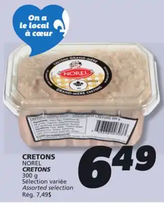 IGA NOREL CRETONS offer