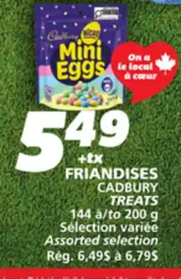 IGA CADBURY TREATS offer