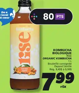 IGA RISE ORGANIC KOMBUCHA offer