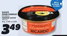 IGA RICARDO FONDUE SAUCE offer