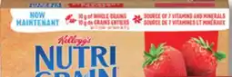 IGA KELLOGG'S NUTRI-GRAIN BARS offer