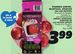 IGA LES CROQUANTES EMPIRE APPLES offer