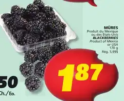IGA BLACKBERRIES offer