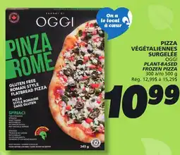 IGA OGGI PLANT-BASED FROZEN PIZZA offer