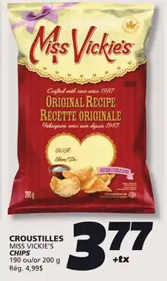 IGA MISS VICKIE'S CHIPS offer
