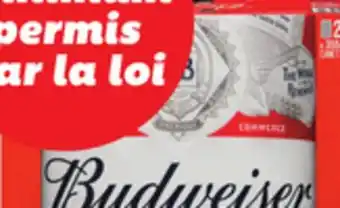 IGA BUDWEISER BEER offer