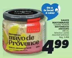 IGA CUISINE POIRIER MAYONNAISE DRESSING offer