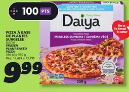 IGA DAIYA FROZEN PLANT-BASED PIZZA offer