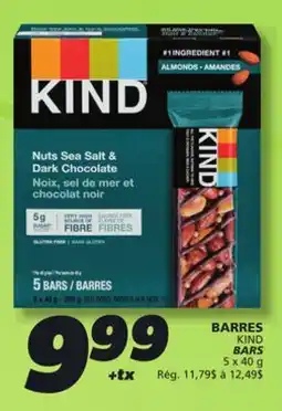 IGA KIND BARS offer