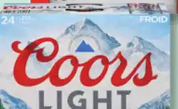 IGA COORS LIGHT BEER offer