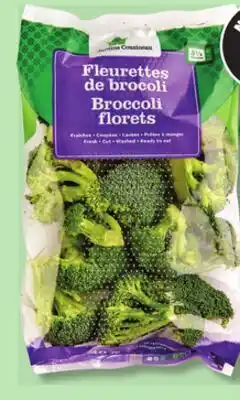 IGA BROCCOLI FLORETS offer