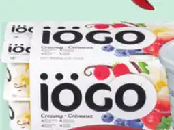 IGA IÖGO CRÉMEUX, DUO YOGURT offer