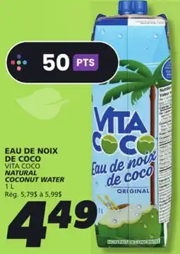 IGA VITA COCO NATURAL COCONUT WATER offer
