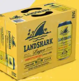 IGA LANDSHARK BEER offer