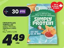 IGA SIMPLY PROTEIN TORTILLA CHIPS offer