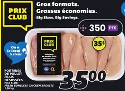 IGA FRESH BONELESS CHICKEN BREASTS offer