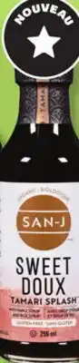 IGA SAN-J TAMARI SPLASH Doux SAUCE offer