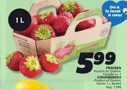 IGA STRAWBERRIES offer