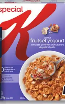 IGA KELLOGG'S SPECIAL K CEREAL offer