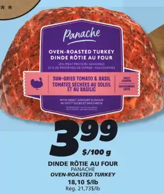 IGA PANACHE OVEN-ROASTED TURKEY offer