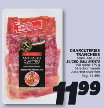 IGA MARCANGELO SLICED DELI MEATS offer