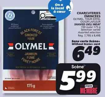 IGA OLYMEL SHAVED DELI MEAT offer