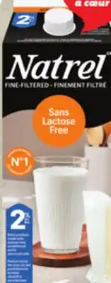 IGA NATREL LACTOSE-FREE MILK BEVERAGE OR CHOCOLATE MILK BEVERAGE offer